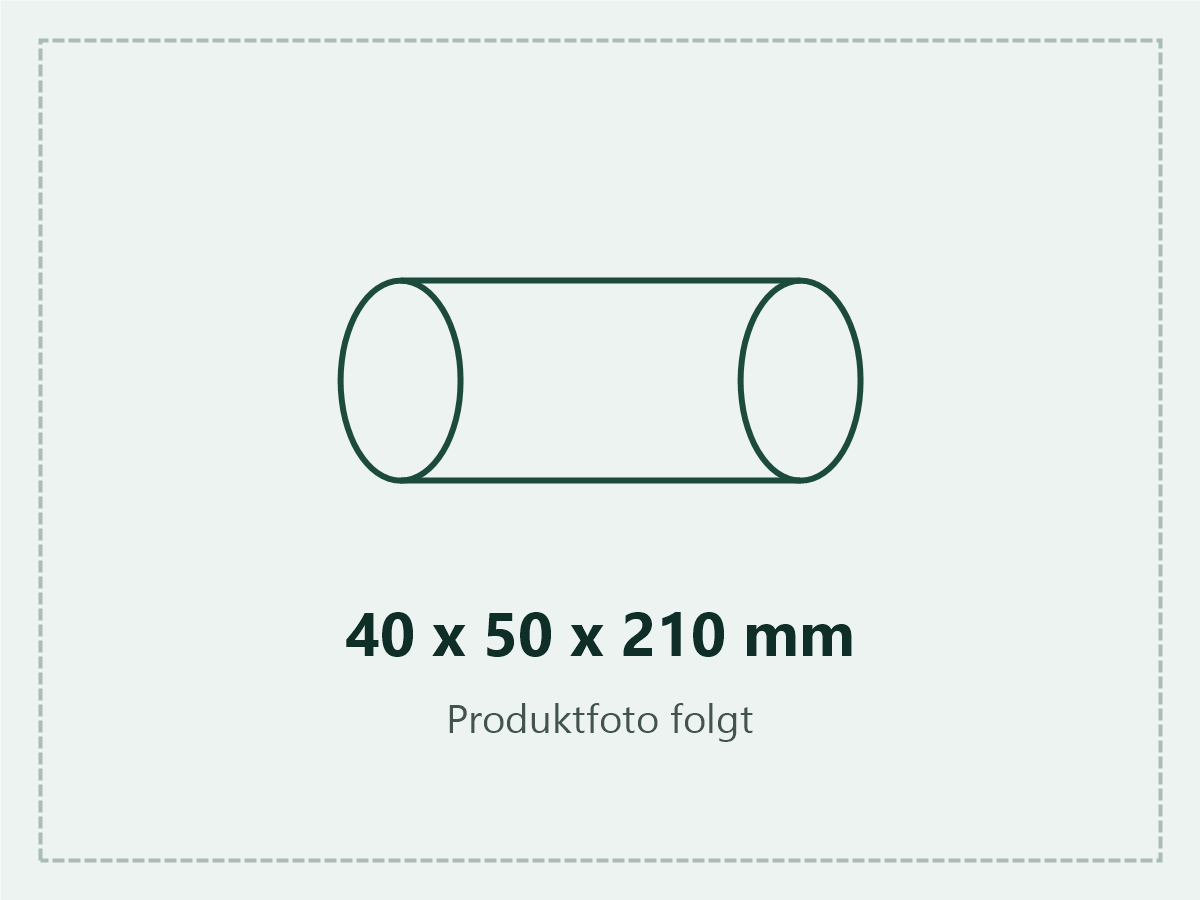 Platzhalter-Grafik: Produktfoto der spiralgewickelten Papphülse 40 × 50 × 210 mm folgt